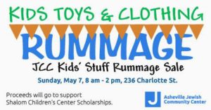 Kids Toys & Clothing Rummage Sale @ Asheville JCC | Asheville | North Carolina | United States