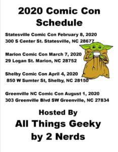 Marion Comic Con @ Marion | North Carolina | United States