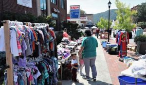 Sidewalk Yard Sale @ Main Street, Downtown Marion, NC | Marion | North Carolina | United States