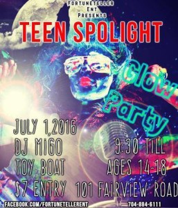 Teen Spotlight Dance Party (14-18yrs) @ Toy Boat Community Art Space | Asheville | North Carolina | United States