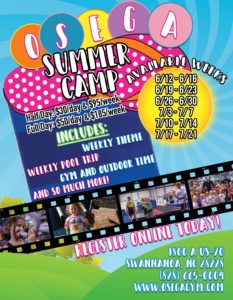 Summer Camp (3yrs-5yrs and up) @ OSEGA Gymnastics East | Asheville | North Carolina | United States