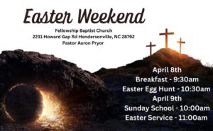 Easter Breakfast and Egg Hunt (all ages) @ Fellowship Baptist Church | Hendersonville | North Carolina | United States