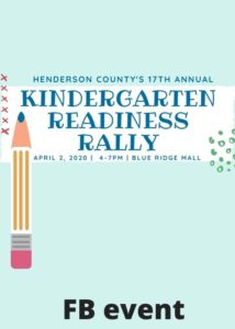 Kindergarten Readiness Rally - Henderson County @ Blue Ridge Mall | Hendersonville | North Carolina | United States