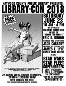 Library-Con 2018 (all ages welcome!) @ Waynesville Public Library | Waynesville | North Carolina | United States