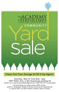 Terpsicorps' Community Yard Sale Fundraiser & Open House @ The Academy at Terpsicorps Theatre of Dance  | Asheville | North Carolina | United States