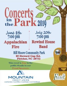 Concert in the Park @ Bill Moore Community Park (fka Fletcher Community Park) | Fletcher | North Carolina | United States