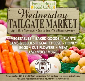 French Broad Food Co-op Wednesday Tailgate Market @ French Broad Food Co-op | Asheville | North Carolina | United States