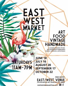 Saturday East West Craft Market @ East West Venue & Vintage Rentals | Asheville | North Carolina | United States