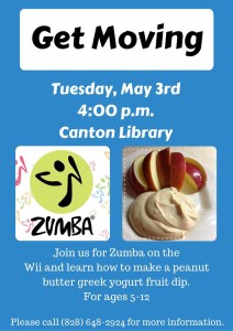 Get Moving (5-12yrs) @ Canton Public Library | Canton | North Carolina | United States