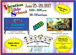 'Gadgets & Gizmos' Vacation Bible School @ Beverly Hills Baptist Church | Asheville | North Carolina | United States