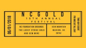 NC Gold Festival @ The Lucky Strike Gold and Gem Mine and NC Foundation Grounds | Marion | North Carolina | United States