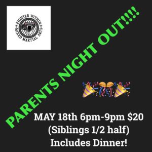 Parents Night Out (5-12yrs) @ FighterWithin  | Hendersonville | North Carolina | United States