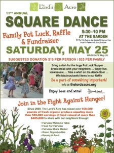 11th Annual Square Dance, Potluck, & Raffle @ The Lord's Acre  | Fairview | North Carolina | United States