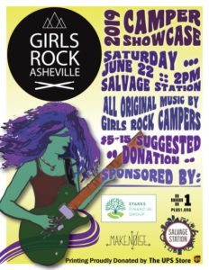 Girls Rock Asheville Showcase @ Salvage Station | Asheville | North Carolina | United States