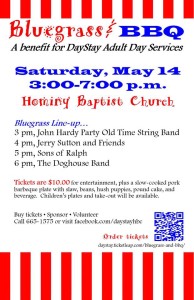 Bluegrass & BBQ to be Benefit DayStay @ Hominy Baptist Church  | Candler | North Carolina | United States