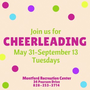 Cheerleading (4-14yrs) @ Montford Recreation Center | Asheville | North Carolina | United States