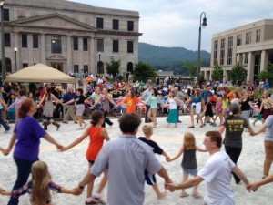 Mountain Street Dance @ Main Street in front of the historic Haywood County Courthouse | Waynesville | North Carolina | United States