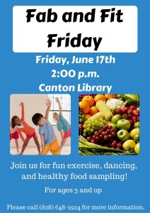 Fab & Fit Friday (3+yrs) @ Canton Public Library | Canton | North Carolina | United States