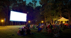 Outdoor Family Movie Night @ Spring Mountain Community Center  | Fairview | North Carolina | United States