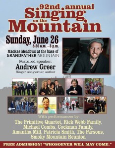 92nd Annual Singing on the Mountain @ MacRae Meadows at the base of Grandfather Mountain | North Carolina | United States