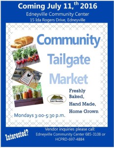 Community Tailgate Market @ Edneyville Community Center | Hendersonville | North Carolina | United States