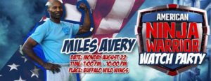 Miles Avery: American Ninja Warrior Watch Party! @ Buffalo Wild Wings (Asheville, NC) | Asheville | North Carolina | United States