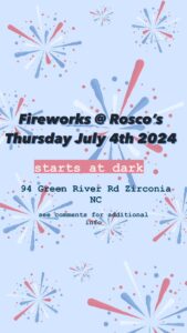 TUXEDO: 49th Annual Fireworks Display 2024 @ Rosco's Marathon Gas Station | United States