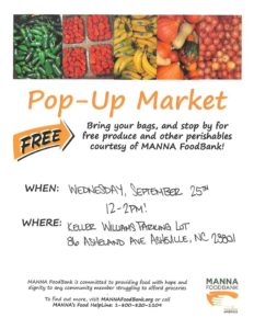 Pop-Up Market @ Keller Williams Parking Lot