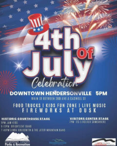 HENDERSONVILLE: 4th of July Parade, Ice Cream Social & Special Fireworks Celebration Concert @ Henderson County | Hendersonville | North Carolina | United States