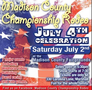 Madison County Championship Rodeo & July 4th Celebration @ Madison County Fairgrounds | Marshall | North Carolina | United States