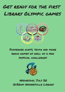 Library Olympic Games @ Waynesville Public Library | Waynesville | North Carolina | United States