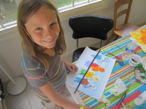 Summer Art Classes with Molly Angel (Rising 1st-6th Grade) @ her home studio near the WNC Ag Center