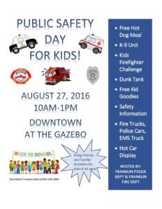 Public Safety Day for Kids! @ Downtown Franklin, NC | Franklin | North Carolina | United States