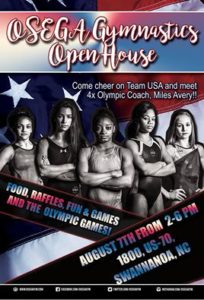 OSEGA Olympics Open House @ OSEGA Gymnastics East | Swannanoa | North Carolina | United States