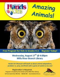 Amazing Animals! @ Mills River Branch Library | Mills River | North Carolina | United States