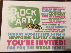 Block Party @ Newfound Baptist Church | Leicester | North Carolina | United States