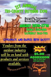 Tri-County Outdoor Expo @ Burnsville Town Center | Burnsville | North Carolina | United States