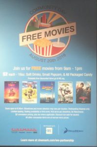 FREE Movies! Cinemark Community Day @ The Carolina Cinemark Asheville  | Asheville | North Carolina | United States