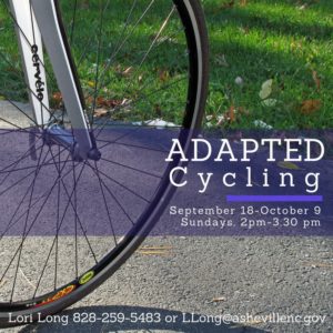 Adapted Cycling (5+yrs) @ French Broad River Park | Asheville | North Carolina | United States