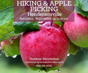 Hiking and Apple Picking in Hendersonville  @ leaving from Recreation Park Office  | Asheville | North Carolina | United States