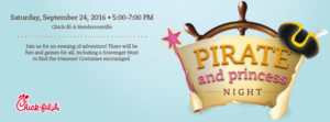 Pirate and Princess Night @ Chick-fil-A Hendersonville, NC | Hendersonville | North Carolina | United States