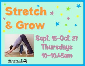 Stretch and Grow Toddler Program (2-5yrs) @ Stephens Lee Recreation Center | Asheville | North Carolina | United States