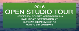 2016 Annual Open Studio Tour @ Henderson County, North Carolina