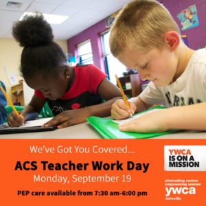 Childcare for ACS Teacher Work Day @ YWCA of Asheville | Asheville | North Carolina | United States