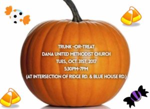 Trunk or Treat @ Dana United Methodist Church | Hendersonville | North Carolina | United States