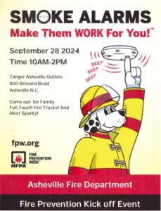 Asheville Fire Department's Annual Fire Prevention Kick Off Event @ Tanger Asheville Outlets | Asheville | North Carolina | United States