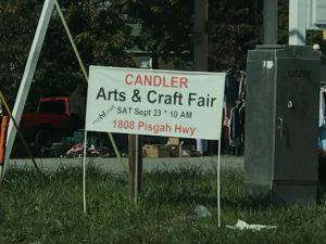 Candler Arts & Crafts Fair @ Mountain Of Hope Fellowship | Candler | North Carolina | United States