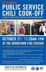 Public Service Chili Cook-Off @ Asheville Fire Department - Downtown Fire Station | Asheville | North Carolina | United States