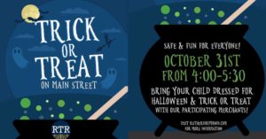 TRICK or TREAT on MAIN Street @ Main Street Rutherfordton | Rutherfordton | North Carolina | United States