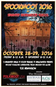 Spookmoot 2016 @ Haunted Hazelwood School | Waynesville | North Carolina | United States